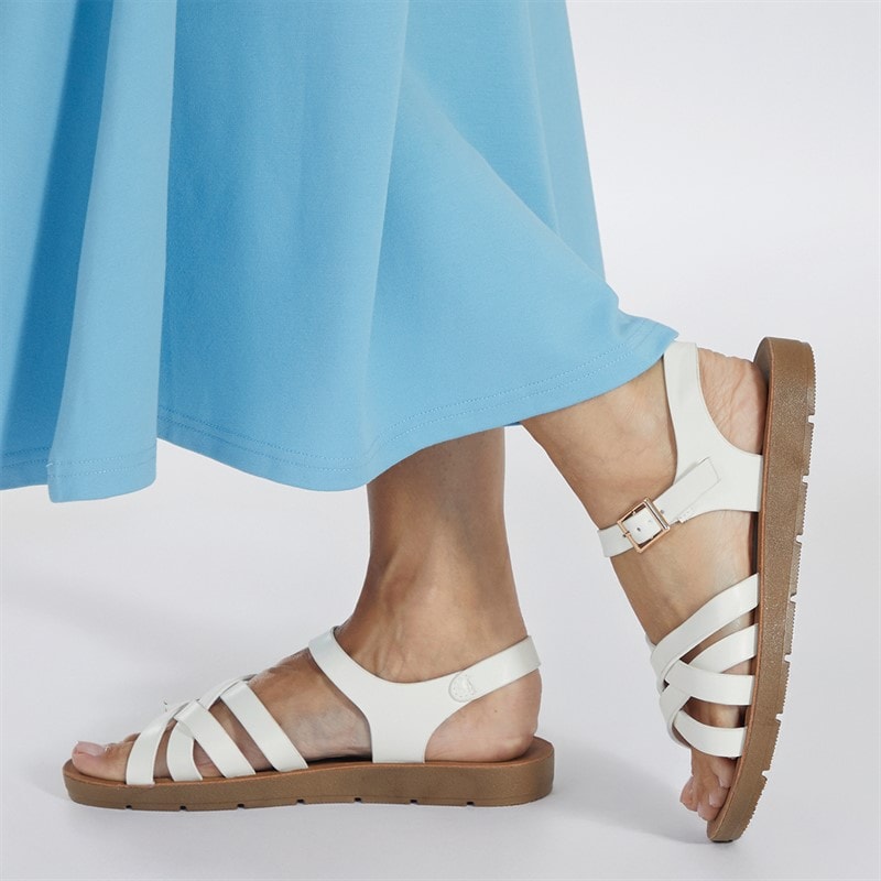 Brave Soul Sandales Aria Femme Blanc