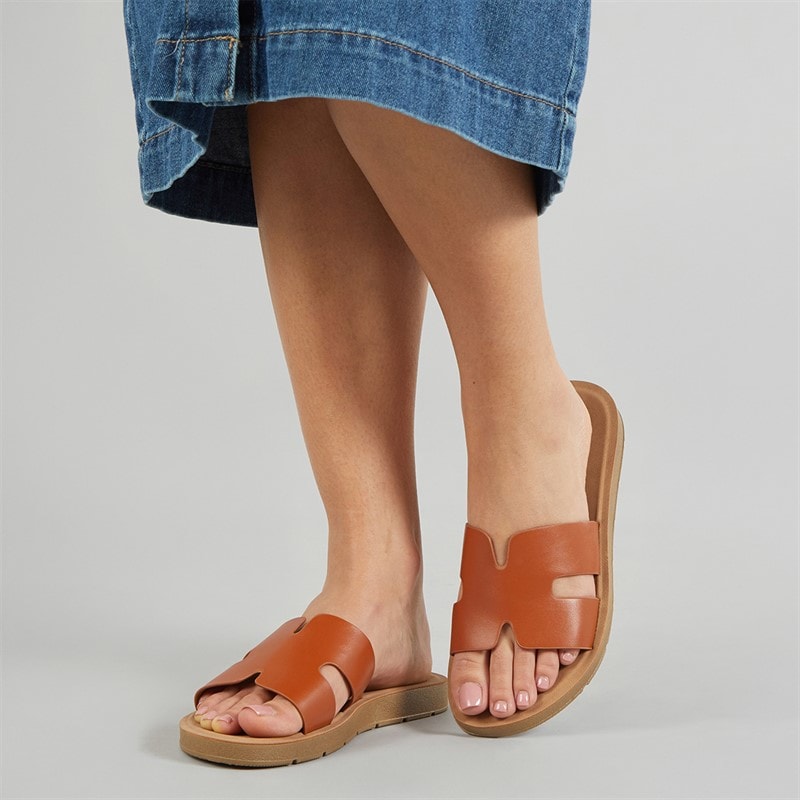 Brave Soul Dames Tina Sandalen Tan