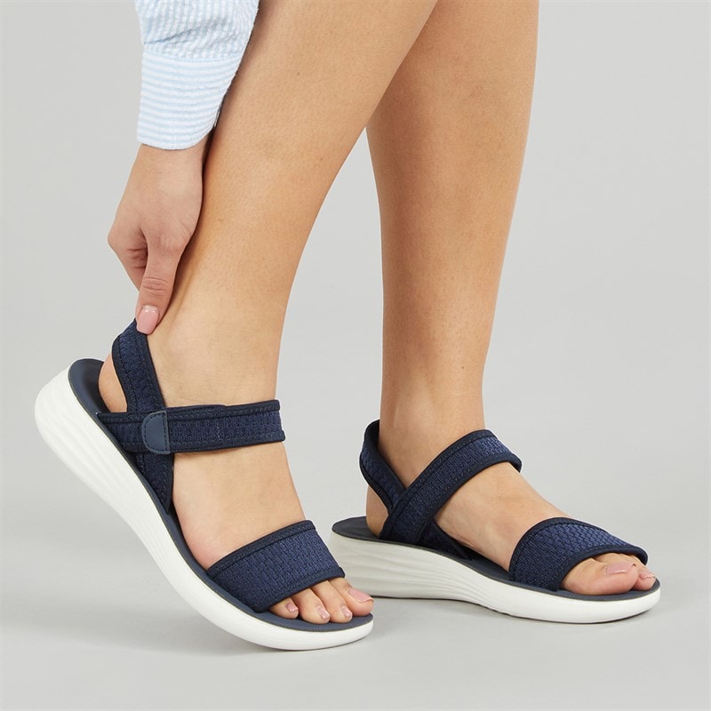 Brave Soul Sandales Nova à brides Femme Navy
