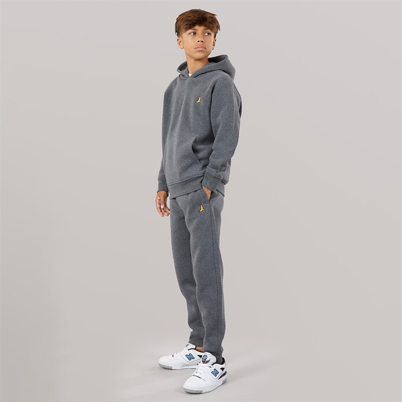Brave Soul Jongens Clarel Trainingspak Charcoal Marl