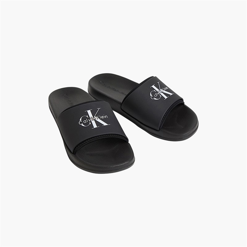 Calvin Klein Homme Essentiels Claquettes Triple Black