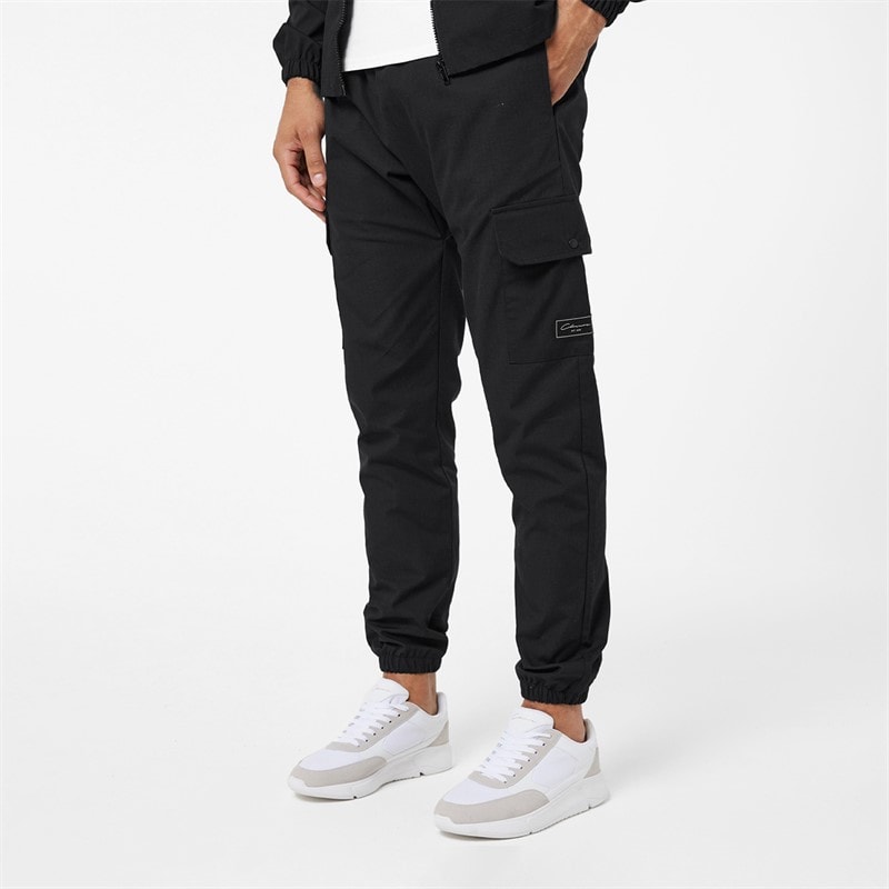 Closure London Heren Utility Cargo Broek Zwart