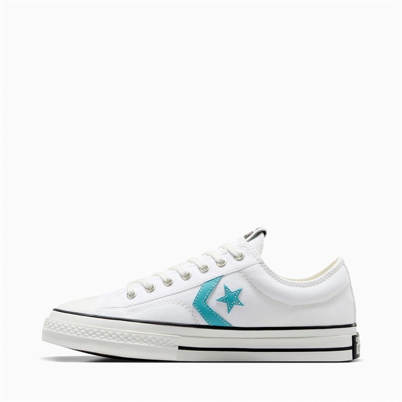 Converse Star Player 76 Ox Sneakers Wit / Ocean Drip / Zwart