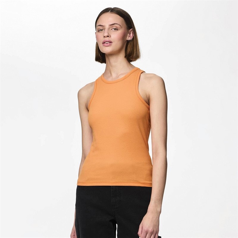 Pieces Débardeur de sport Ruka Femme - Tangerine
