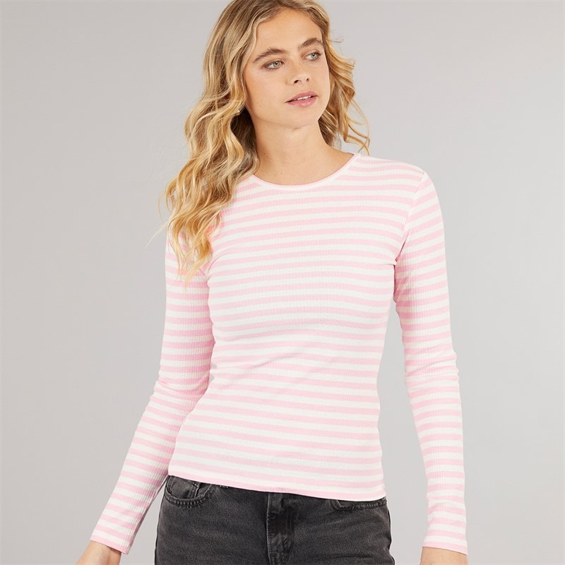 Pieces Dames Ruka Lange Mouw Top Roseate Spoonbill