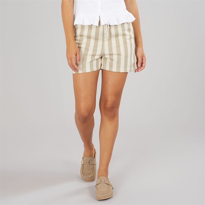 Pieces Shorts Chili Stripe Femme Crockery
