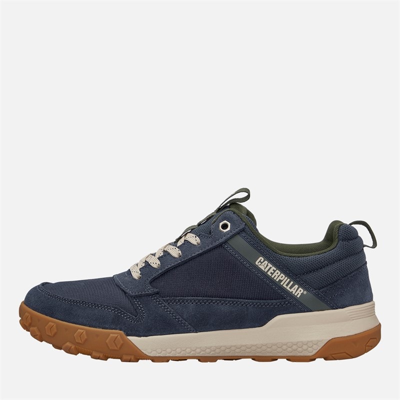 Caterpillar Heren Hex Klaar Lage Mesh Sneakers Navy