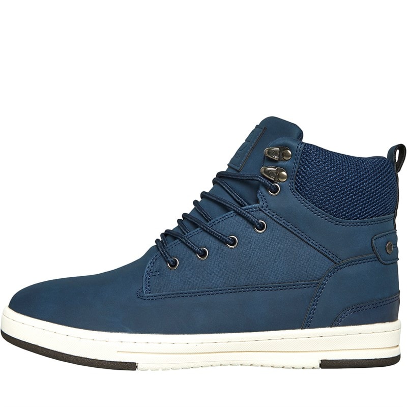 Crosshatch Staiger Trainers wysokie dla niego kolor granatowy