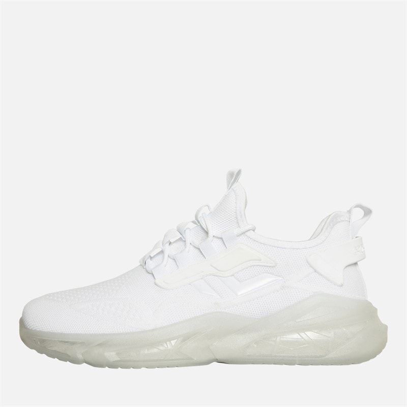 Crosshatch Heren Nantycaws Sneakers Wit