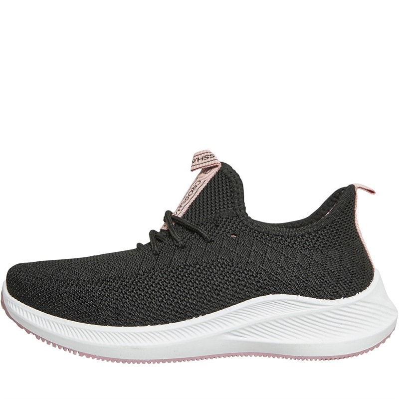 Crosshatch Damen Ridgeway Sneaker Schwarz