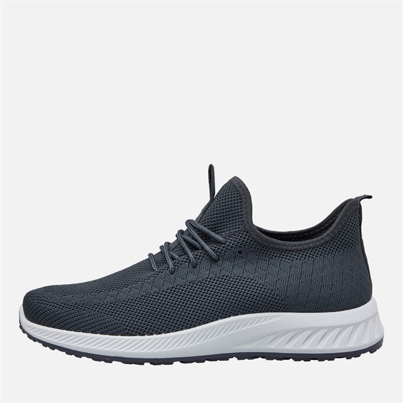 Crosshatch Heren Antioch Sneakers Grijs