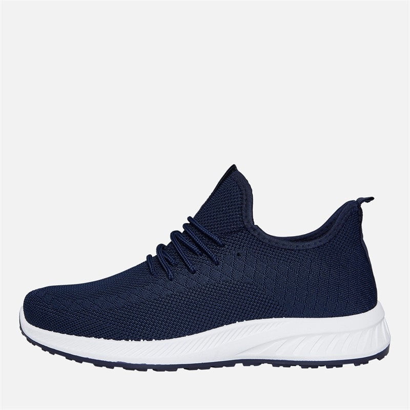 Crosshatch Heren Antioch Sneakers Navy