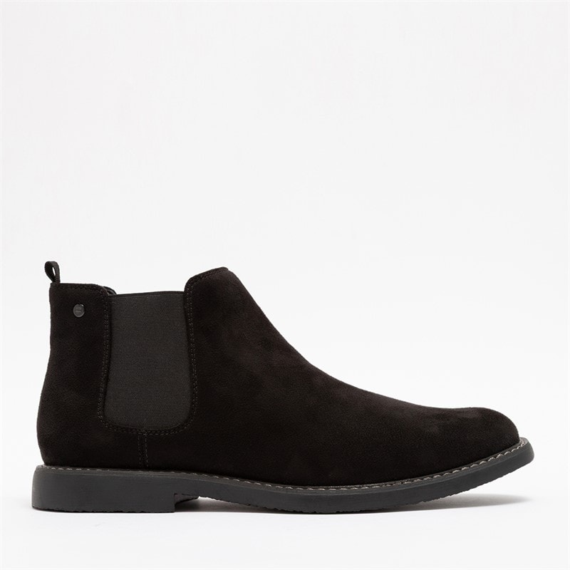 Deakins Herenschoenen Chelsea Boots Zwart Suède