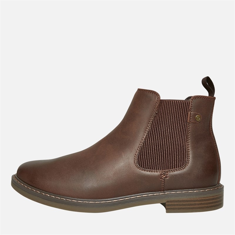 Deakins Heren Del Chelsea Boots Midden Bruin