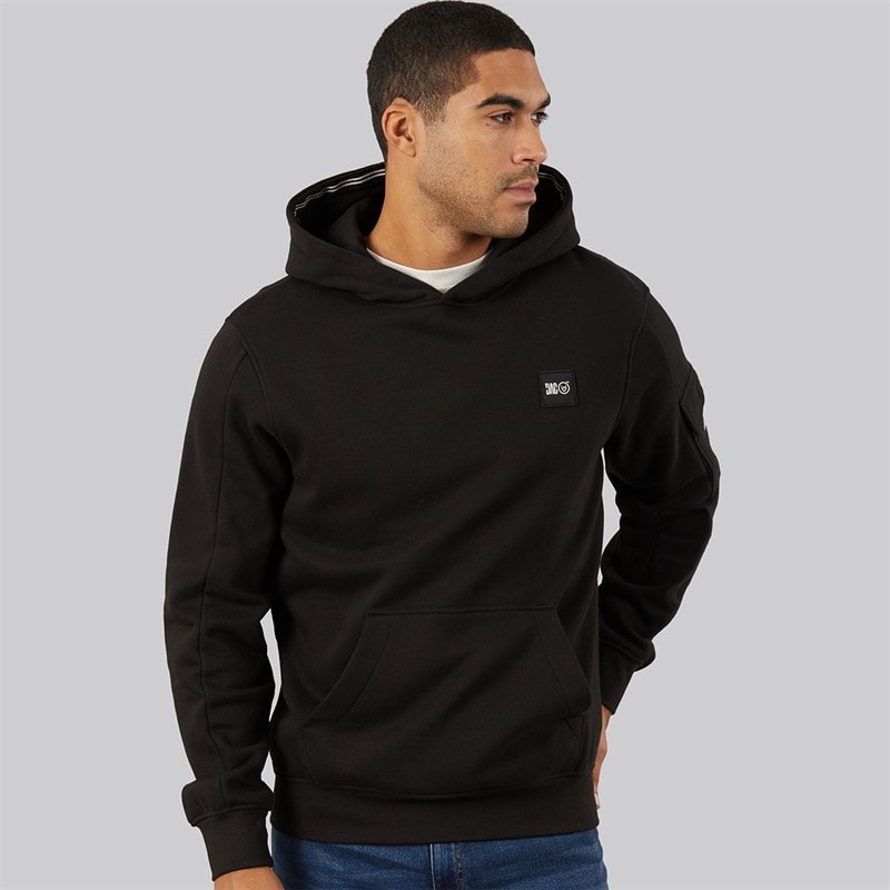 Duck and Cover Wrentham bluza z kapturem dla niego kolor Black