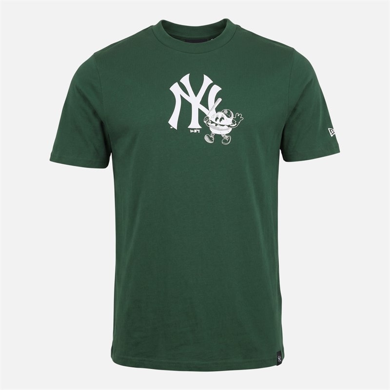 New Era New York Yankees T-shirt kolor Dark Green