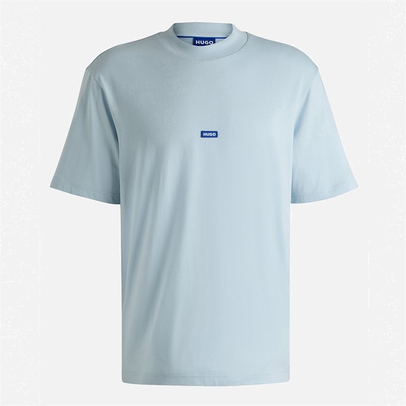 HUGO Heren Nieros T-shirt Light/Pastel Blue