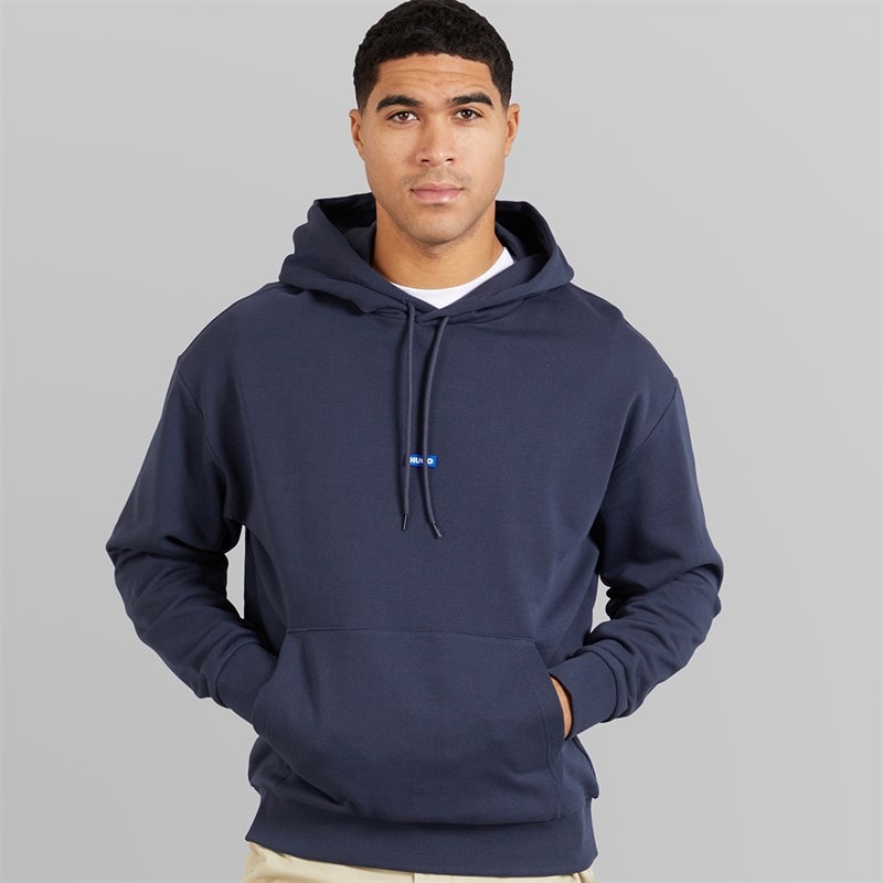 HUGO Heren Nalonso Hoodie Navy