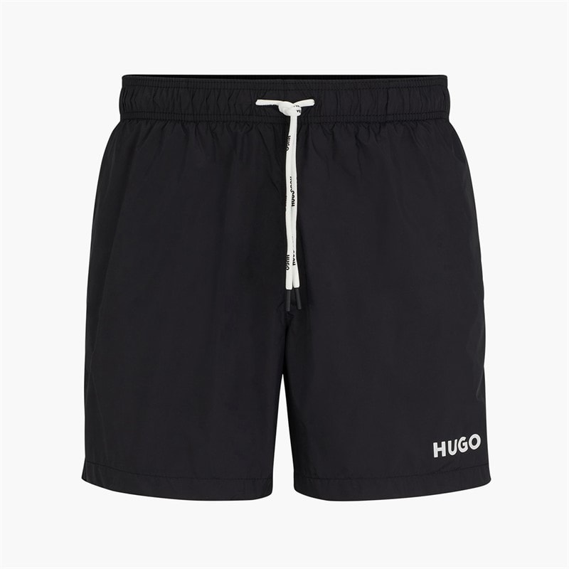 HUGO Herren Haiti Badeshorts Schwarz