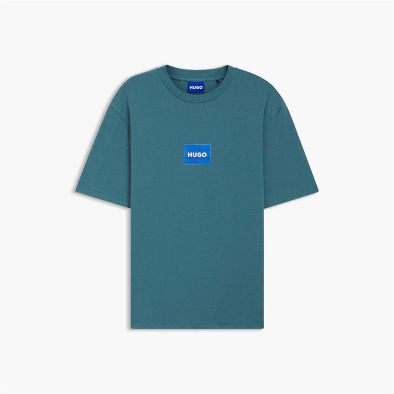 HUGO T-shirt Nayonix Homme Turquoise/Aqua