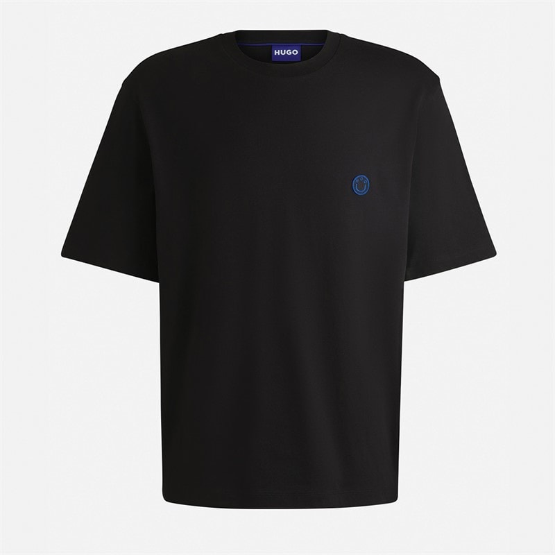 HUGO Herren Niley T Shirt Schwarz