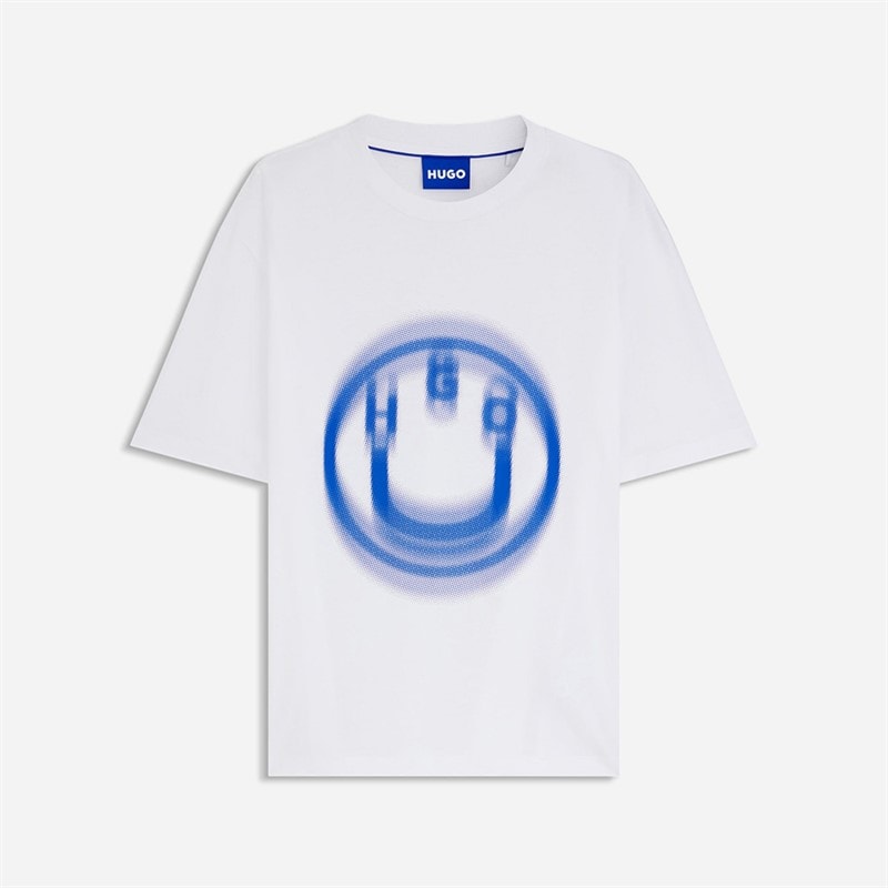 HUGO Herren Nalax T Shirt Offenweiß
