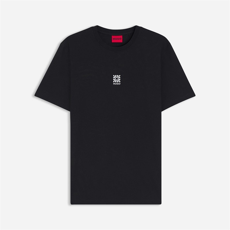 HUGO T-shirt Darusi dla niego kolor Czarny