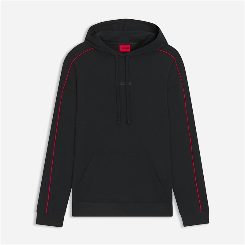 HUGO Heren Palo Hoodie Zwart