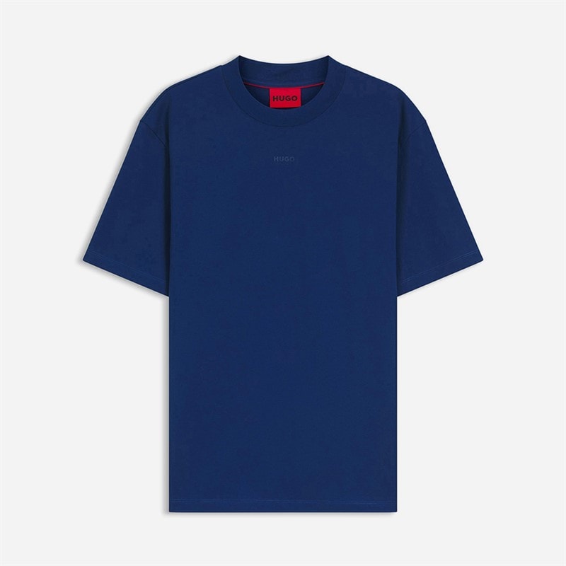 HUGO Herren Dapolino T Shirt Offenes Blau