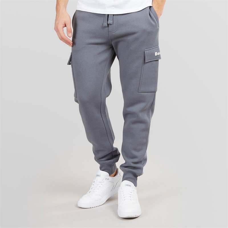 Bench Heren Fargo Cargo Joggingbroek Staalgrijs