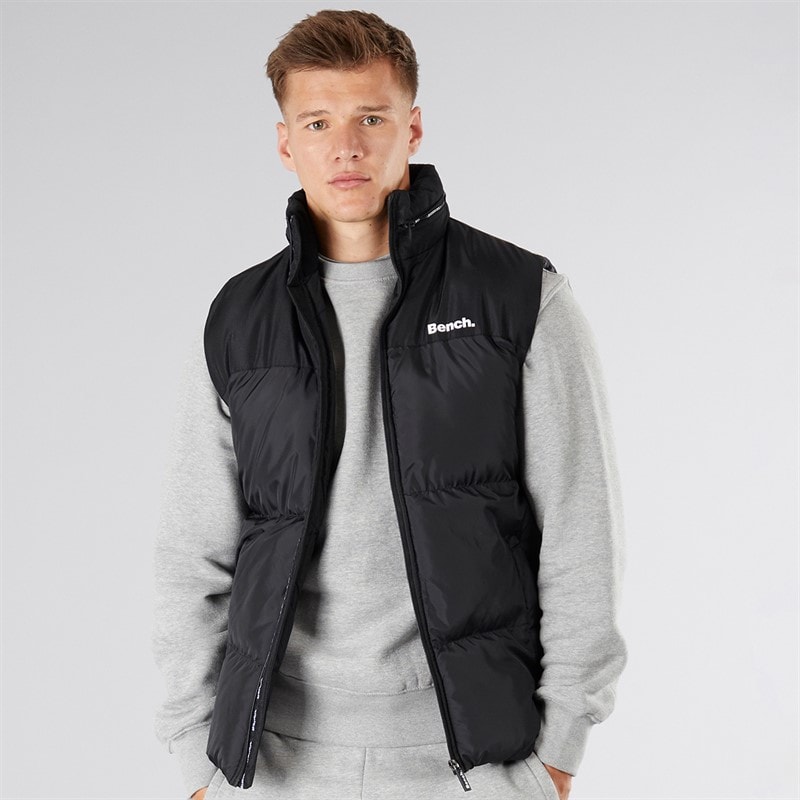 Bench Heren Marshy Gilet Zwart