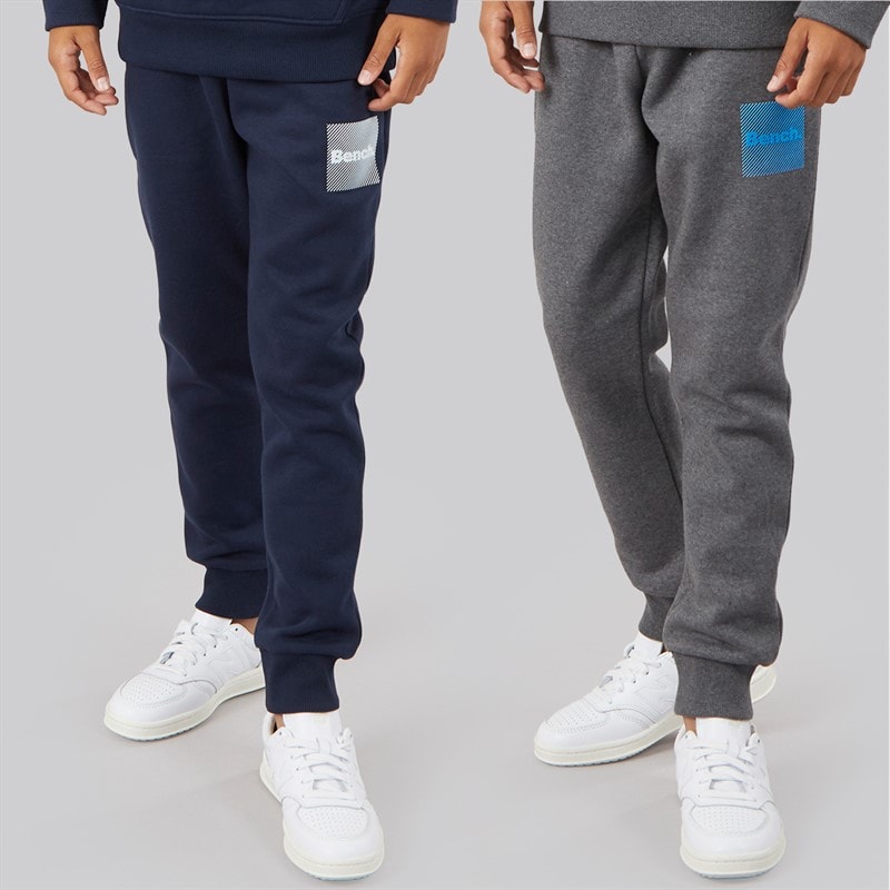 Bench Jogging Garçon Willroe, Pacquet Double, Bleu Marine/Gris