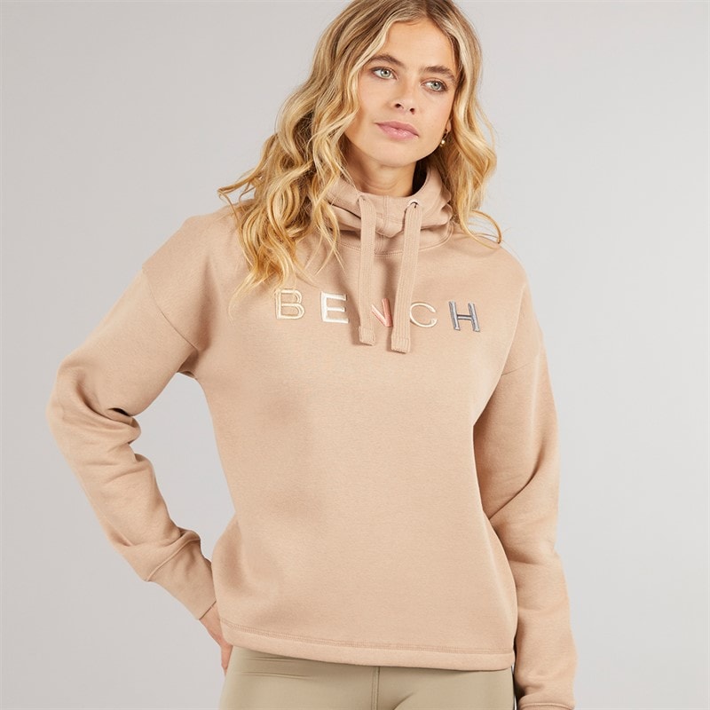 Bench Sweat à Capuche Ioni Femme Taupe