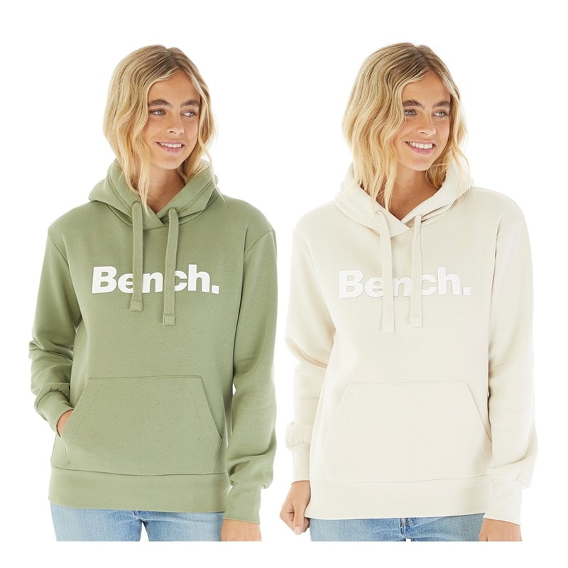Bench Sweat-shirts Leane femme, Pacquet Double, kaki doux/Gris pierre