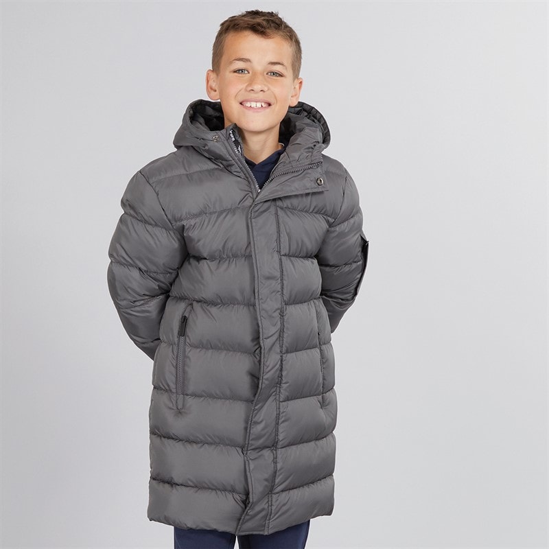 Bench Veste Texani Garçon Gris Foncé
