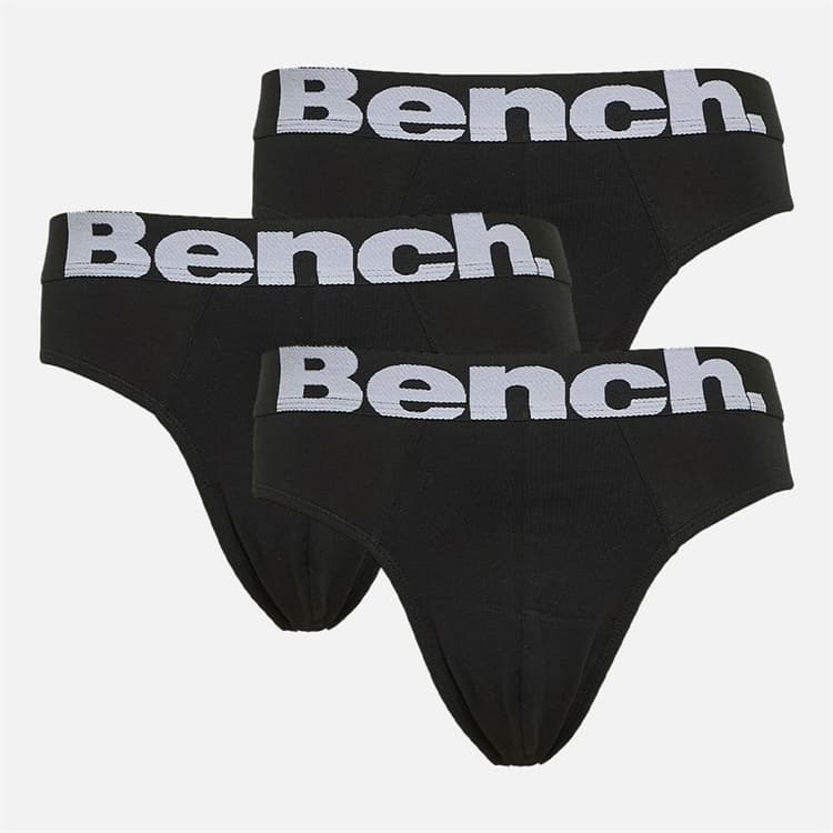 Bench Heren Asner Drie Pak Onderbroeken Zwart / Zwart / Zwart
