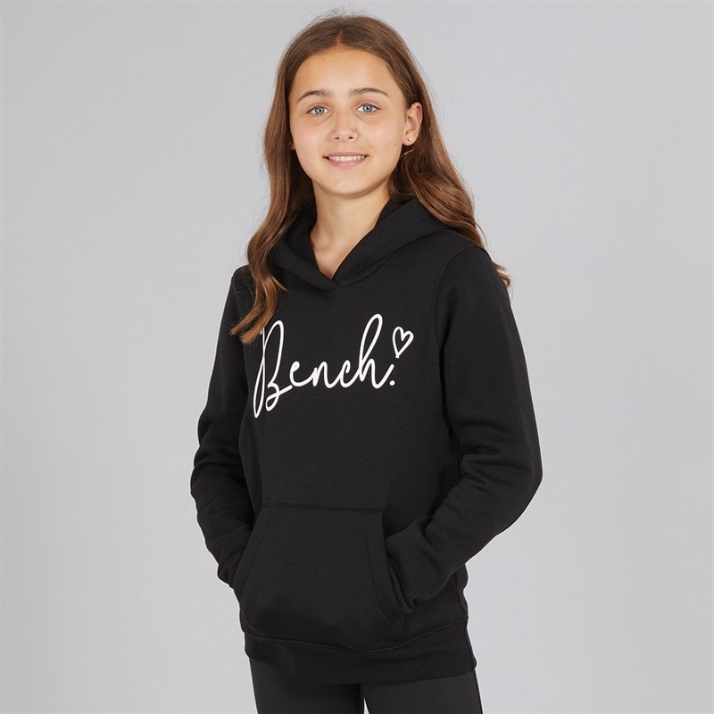 Bench Mädchen Neoni Kapuzenpullover Schwarz
