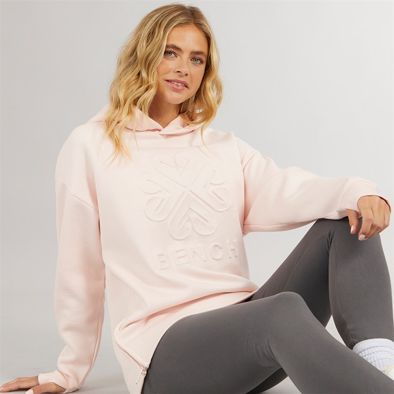 Bench Sweat à Capuche Rayra Femme Rose Clair