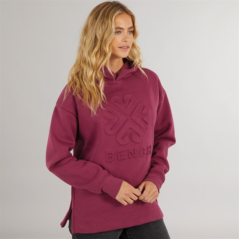 Bench Sweat à Capuche Rayra Femme Berry