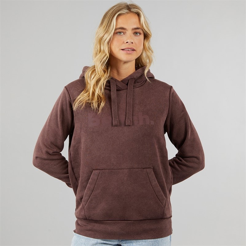 Bench Sweat à Capuche Lerenna femme, Mauve Vin Lavé