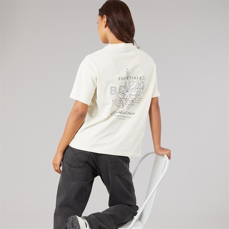 Bench T-shirt Yalo Femme Blanc Hiver