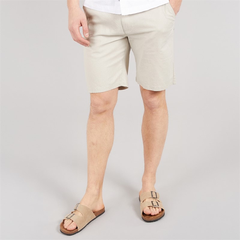 Bench Heren Setero Linnen Korte Broek Sand