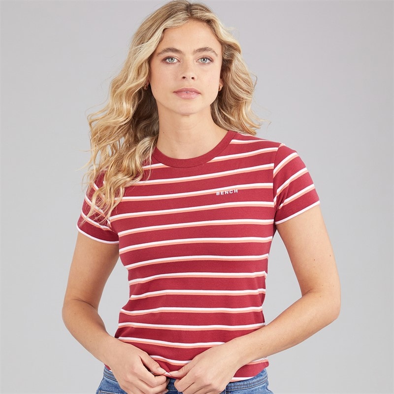 Bench Dames Miral T-shirt Cranberry Juice