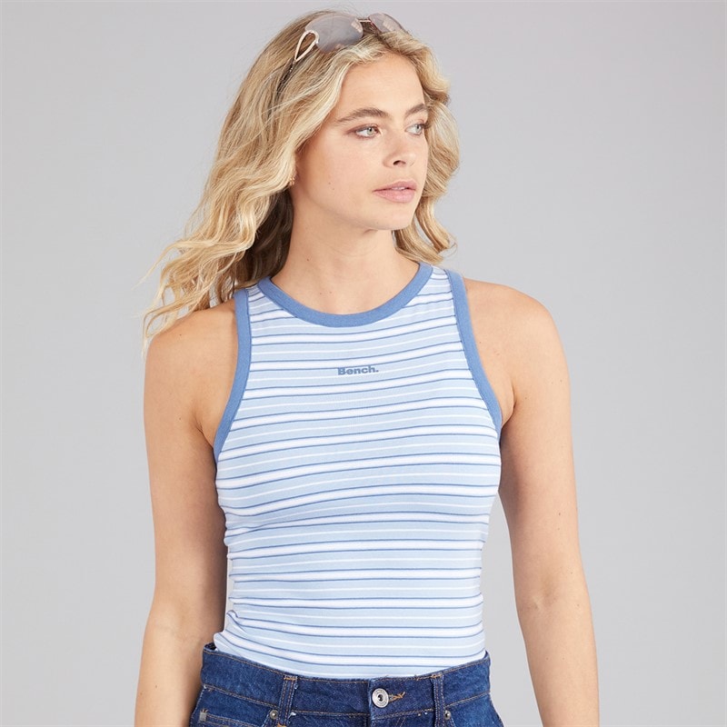 Bench Dames Elsu Vest Sky Stripe