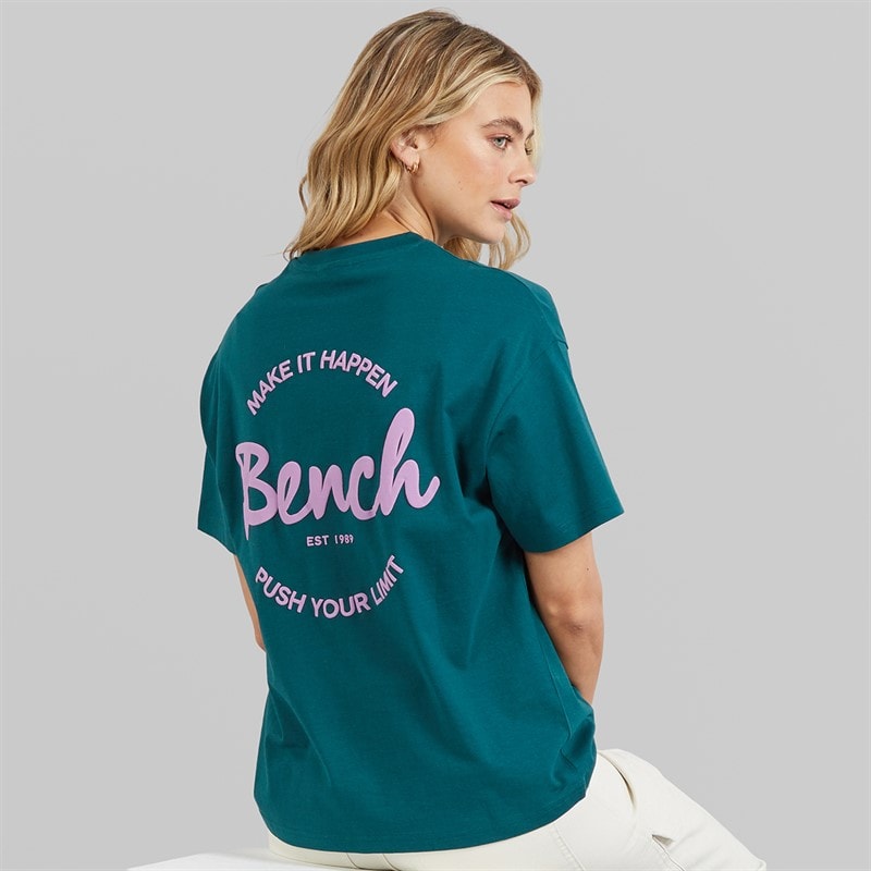 Bench Dames Enalla T-shirt Deep Teal