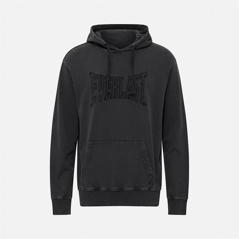 Everlast Wassen geborduurde hoodie Black Beauty