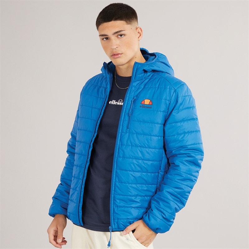 Ellesse Heren Corricella Gewatteerde Jas Blauw