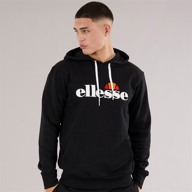 Ellesse Heren Morristown Hoodie Zwart