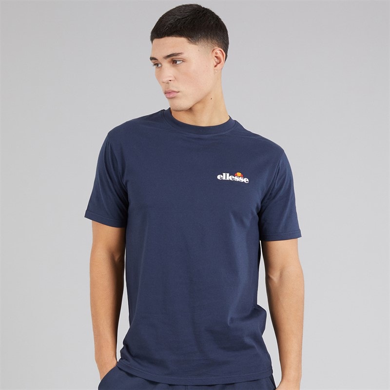 Ellesse Herren Malbory 2 Linke Brust T Shirt Navy