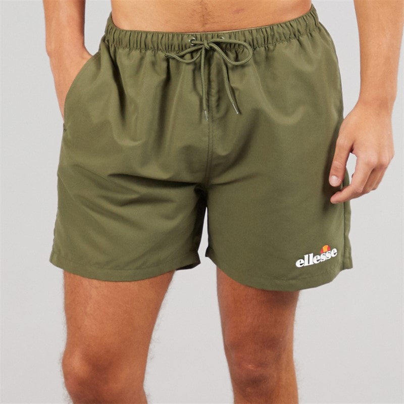 Ellesse Heren Laminardo Zwembroek Khaki
